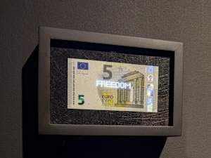 Planetary Values- 5 Euro Bill - Freedom