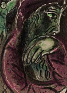 Job in Despair, from "Drawings for the Bible"