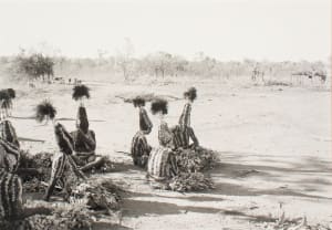 Walbiri Dancers Resting