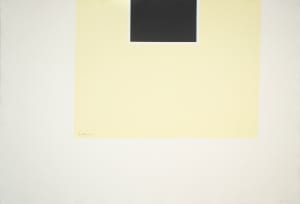London Series II: Untitled (Yellow/Black)