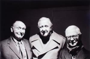 Robert Penn Warren, C. Vann Woodward, and Cleanth Brooks, Fairfield, Conn.