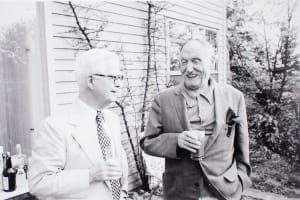 Cleanth Brooks and Robert Penn Warren, Fairfield, Conn.