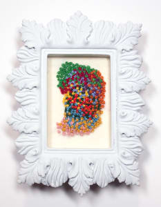 Four Hundred and Eighty-Five French Knots, from French Knots for Trade project, 2014-2015