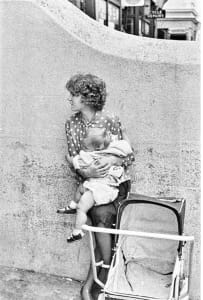Young Mother and Child, Parnell Square, Dublin