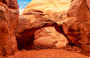 Sand Dune Arch Morning #2
