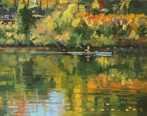 Sculler on the Schuylkill