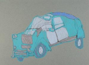 Blue Citroen