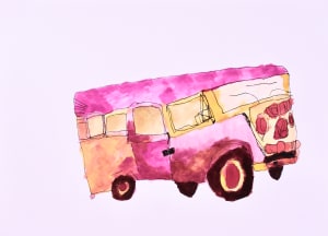 The Pink Bus