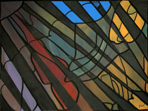 Stained Glass Figures