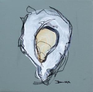 Oyster on canvas #5