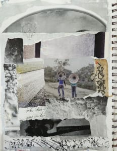 Untitled - collage (2 tubas)
