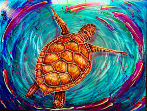 KEY WEST TURTLE SHELLED