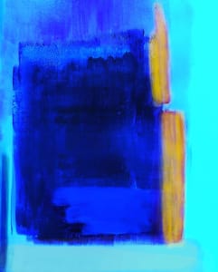 Digitally manipulated photo of painting called "Dirty Dozen Series No. I"