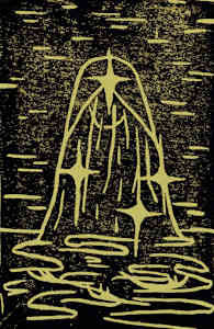Block Print, 'Stars Fell' 14/15