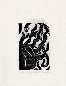 Block Print, 'Such A Charmer' Proof 5