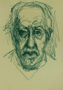 Self Portrait in Green #2 (2005)