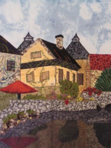 The Yellow House - framed