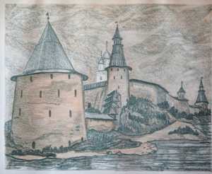 The Kremlin in the City of Paskov