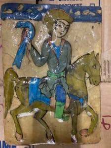 Man on horse