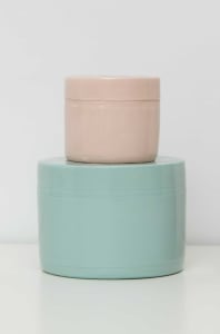 Kiehl's Olive Fruit Oil Deeply Repairative Hair Pak (shown on bottom) - Mint Green