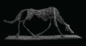 " Dog " After Giacometti