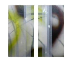 The Space Between diptych 4
