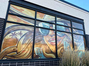 Cheba Hut Murals