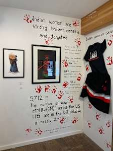 MMIW Installation, Indian Women are Scared