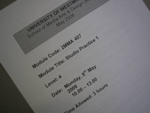 Exam Installation