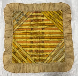 Cigar Band Pillow Top