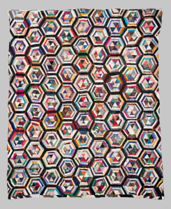 Crazy Patch/Spider Web Quilt