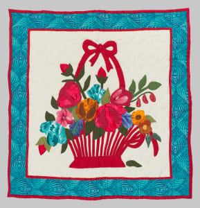 Summer Flower Basket Quilt