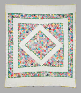 Diamond Postage Stamp Quilt