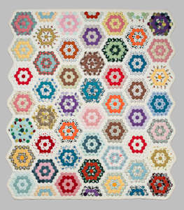 Grandmother’s Flower Garden Quilt
