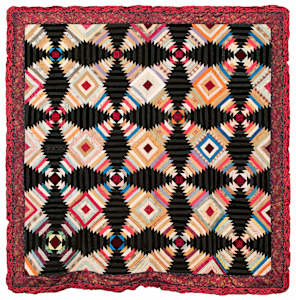 Pineapple Quilt, Windmill Blades, Log Cabin
