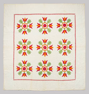 Tulip Applique Quilt
