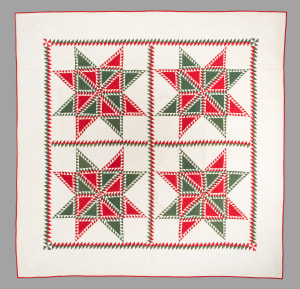 Feathered Star Quilt