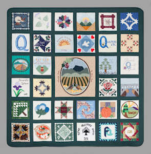 California Heritage Quilt Project: Guild Logo Quilt