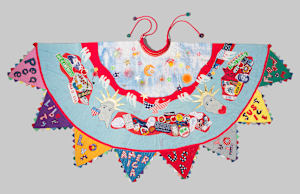 “Of Thee I Sing, Baby” quilt cape