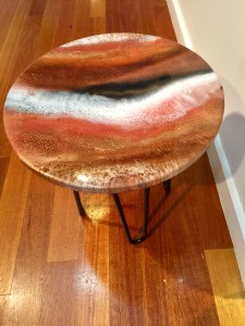 Brown, Bronze & Gold Coffee Table 2 