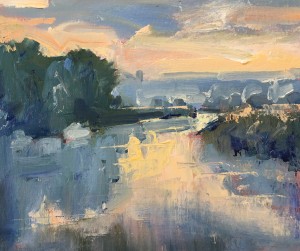 Summer Dawn River Arun