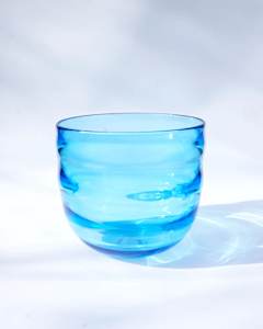 Blue Tall Bowl