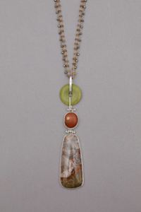 Mushroom Jasper Necklace