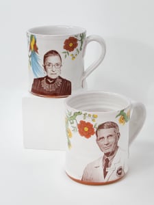 Ginsburg and Fauci Mugs