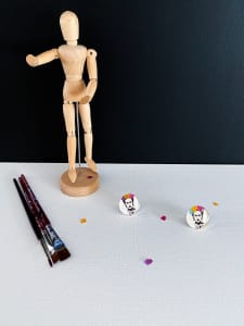 'Frida Kahlo Inspired' Flower Resin Ring