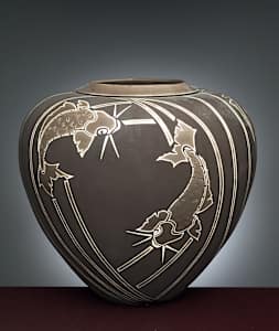 Untitled Koi Vase