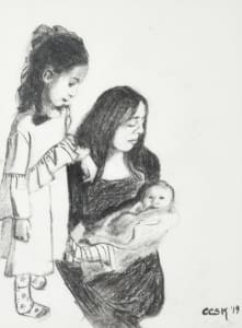 Miriam Comforting Yocheved