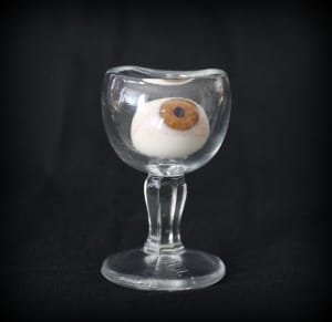 Eye Cup and Glass Eye