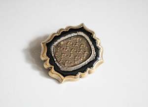 Mourning Brooch