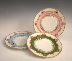 Set of Three Plates
